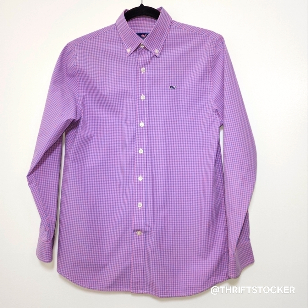 Vineyard Vines whale long sleeve shirt